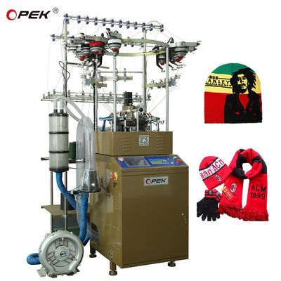 1KW OPEK Máquina de tejido de guantes circulares completamente computarizada 800pcs/día Capacidad