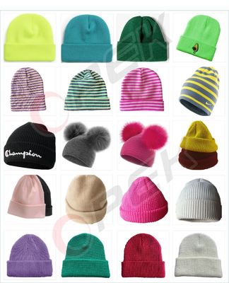 Máquina de tejido de sombrero de costilla Opek computarizada para la producción de gorros de costilla 1X1 2X1 2X2
