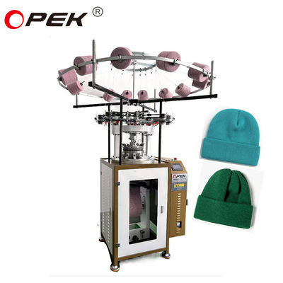Máquina de tejido multifuncional con costura de waffle y sombreros de costilla para una operación rápida y fácil