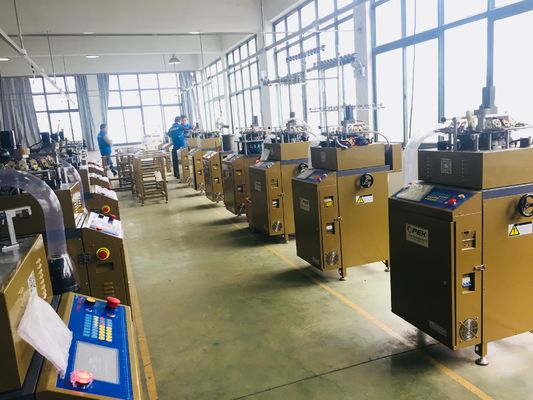 Máquina de tejido de sombreros y bufandas Opek de alto rendimiento para talleres de reparación de máquinas