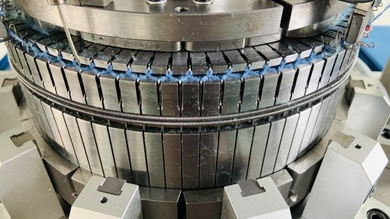 4-10 pulgadas de diámetro del cilindro computarizado comercial costilla y sombreros de tejido máquina de punto