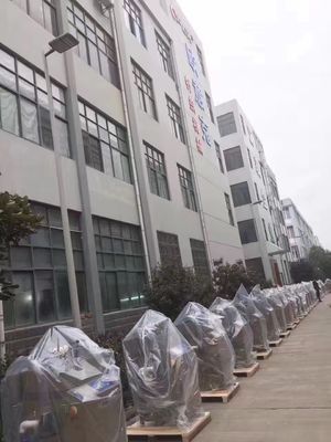 Máquina de tejido circular completamente computarizada para hacer gorras y bufandas