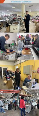 Maquina de coser con y 300-400pcs/hora Capacidad