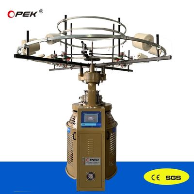Máquina de tejido circular Mayer con lubricación profesional y automática