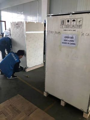 Máquina de tejido circular con tapa de sombrero de costilla OPEK computarizada para 450 KG