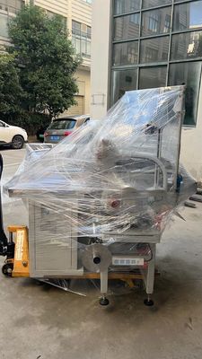 Máquina de coser sombreros de punto para la empresa de publicidad Opek Máquina de coser automática