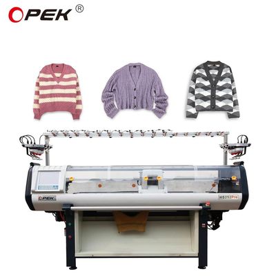 52 pulgadas suéter Kitting Collar máquina de fabricación para el proceso de tejido rápido y preciso