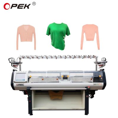 Máquina de tejer plana computarizada Pantalón de punto con diseño avanzado de jacquard