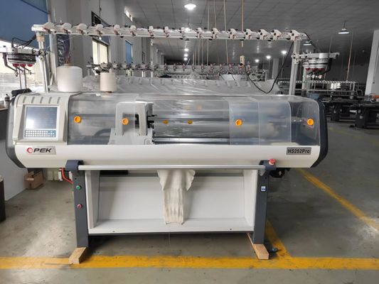Máquina de tejer plana computarizada Pantalón de punto con diseño avanzado de jacquard