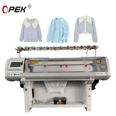 1.6m/S Máquina de tejido de jersey de doble sistema con consumo de energía de 1000 W