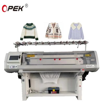 1.6m/S Máquina de tejido de jersey de doble sistema con consumo de energía de 1000 W