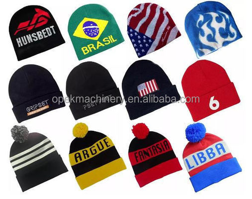 600 sets/month Knitting Beanie Cap Hat Making Machine en con el certificado ISO9001 CE