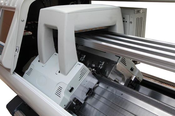 52 pulgadas de ancho de tejido de doble sistema suéter plano máquina de tejido con función automática