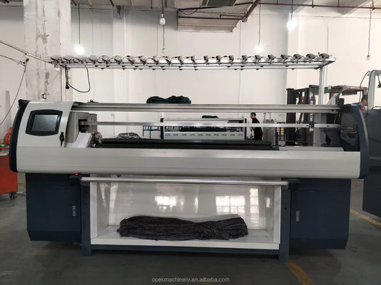 Máquina de tejido de jersey de hilo más grueso para la producción de jerseys