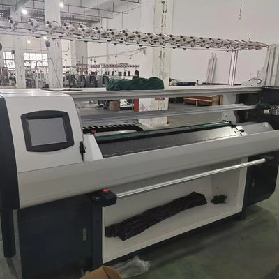 Velocidad 3.5G Máquina de tejido de suéter de sistema doble Jacquard en 2500 * 850 * 1600mm Tamaño