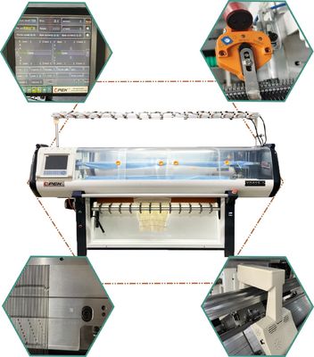 Máquina de fabricación de cuello de sistema único computarizado con mayor capacidad de producción XD52S-1