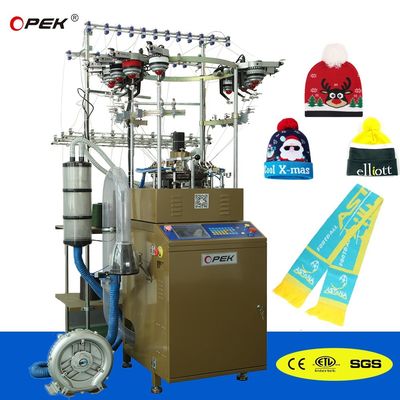 Un simple tejido hecho simple OPEK velocidad rápida CC Beanie máquina de tejido
