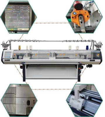 Máquina de fabricación de cuello y manguito totalmente automatizada 1,6 m/s Velocidad 650 KG Peso