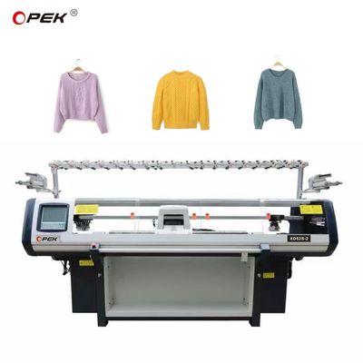 Método de tejido doble Máquina de tejido plano Jacquard para aplicaciones versátiles