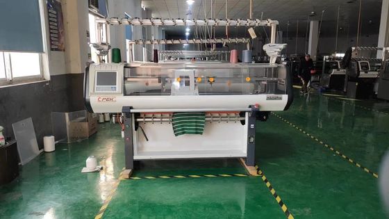 14 Gauge Máquina de punto de cuello y suéter Jacquard con mayor velocidad