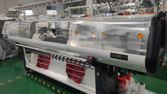 1.6m/S Máquina informática para hacer camisetas de polo de punto plano y cuello para tiendas de ropa