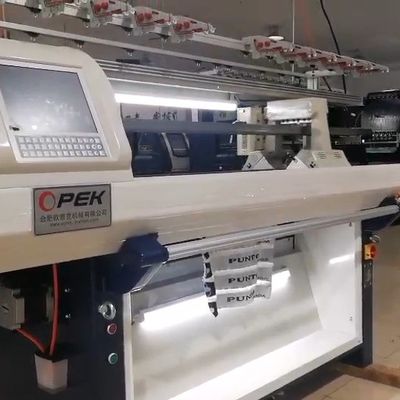 Mejor máquina de tejido plana de alta velocidad para una producción sostenible
