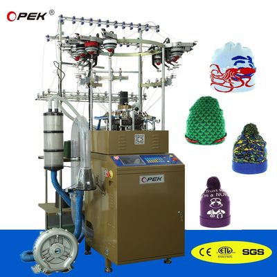 Máquina de sombreros, calcetines y sombreros de invierno, con alarma automática
