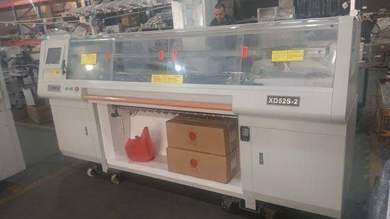 Máquina de punto avanzada de doble sistema de transporte único para suéter multifuncional