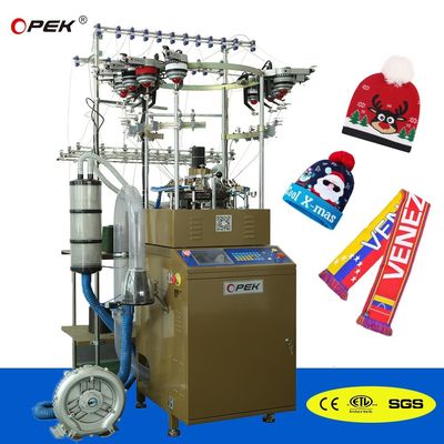 OPEK 9 pulgadas cilindro circular piezas de la máquina de tejido para el sombrero y la línea de producción de bufanda