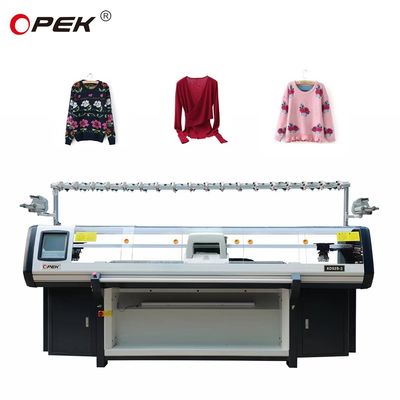 9gg Calibre Tres Sistema Completamente Computarizado suéter Jacquard máquina de punto plana