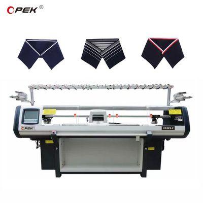 1 1 Máquina de tejido plana de transporte para el cuello de la camiseta de polo