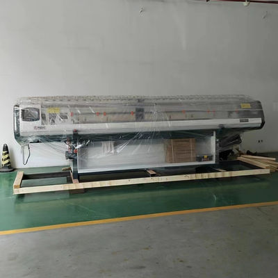 Máquina avanzada de tejido plana de doble carroza de 12 gramos para tejido superior