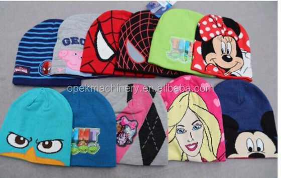 Máquina de fabricación de sombreros Jacquard Beanie totalmente controlada por ordenador CE ETL aprobada por la OPEP