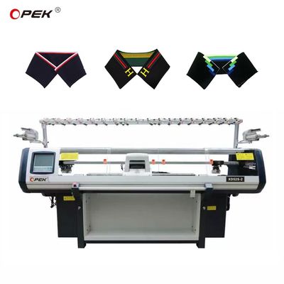 52 pulgadas OPEK 12 Gauge Computarized máquina de tejer plana con 1 1 sistema de transporte