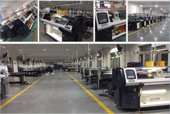 52 pulgadas OPEK 12 Gauge Computarized máquina de tejer plana con 1 1 sistema de transporte