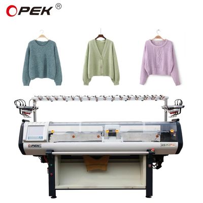 52 pulgadas de doble sistema máquina de punto para suéter y cuello en la empresa de publicidad