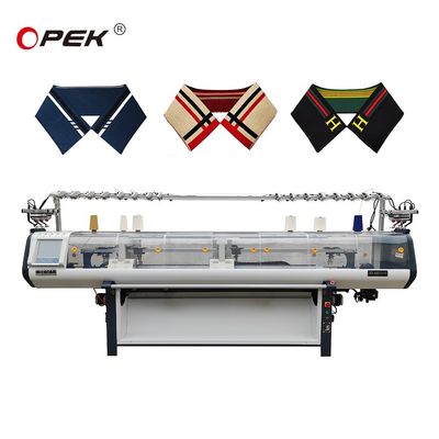 900 KG Máquina de punto de alta velocidad de sistema único de camiseta de polo de cuello suéter y manguito