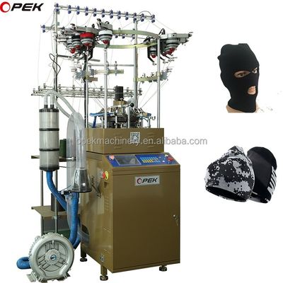 160N-360N Agujas Máquina de hacer gorras de jersey único Jacquard para 500 pcs / día Producción