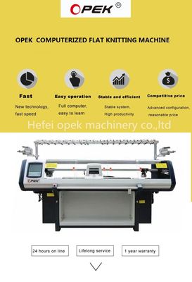 Produce productos de punto de manera eficiente con 3 sistemas de máquina de punto plana computarizada