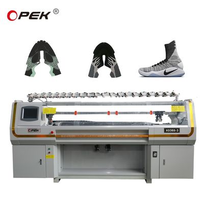 Sistema de calibre 9gg Maquina de punto de zapatos planos con sistema Rynen para pedidos de volumen