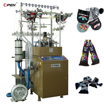 Equipo de fabricación de sombreros de chaqueta de punto de control totalmente computarizado para el control del servomotor