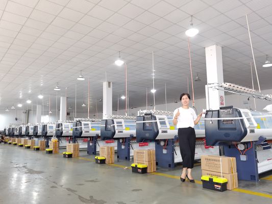 1.6m/S Velocidad doble sistema computarizado suéter máquina de tejer plana a un precio asequible