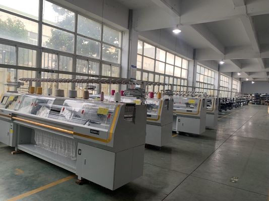OPEK Full Jacquard de alta velocidad Cuatro sistema suéter máquina de punto suéter de función