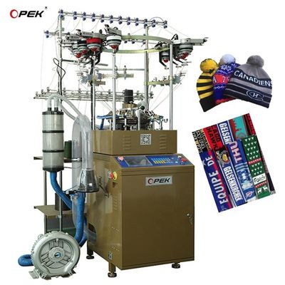 Máquina de tejer con tapa de gorro de gancho industrial de capacidad simple y doble 325KG