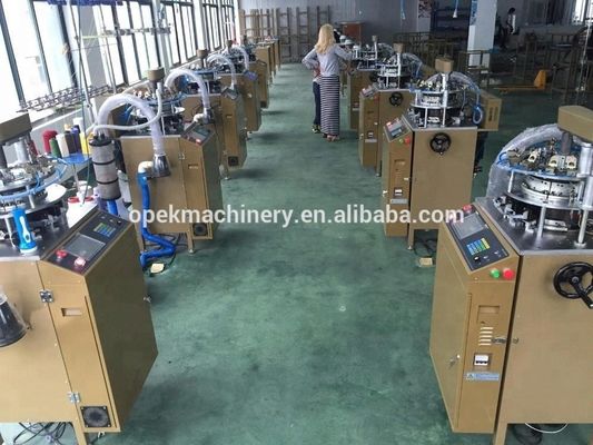 Máquina avanzada para hacer sombreros de bufanda Jacquard con servomotor