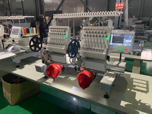 12/15 Agujas 2cabezas Máquina de bordado Mesa de trabajo Tamaño 500*1200