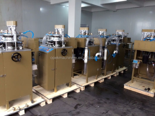 Opek 365 9 pulgadas de hogar de una sola tapa máquina de tejer con lubricación automática añadir el sistema de aceite