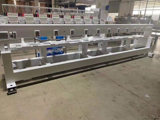 Máquina de bordado por ordenador de alta precisión de 12 colores y 6 cabezas con sistema de control Dahao