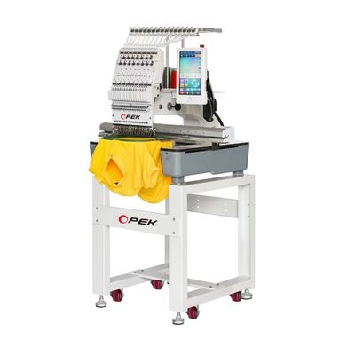 60*60 cm Mesa de trabajo Máquina de bordado por ordenador de alta velocidad con cabeza única con software Dahao