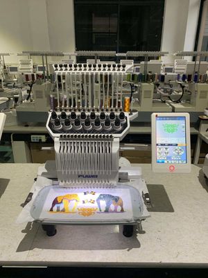 Fabricación de máquinas de bordado de una sola cabeza de 300 W con fuente de alimentación universal incorporada